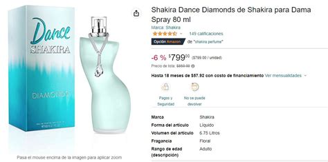 perfume shakira precio en paraguay.